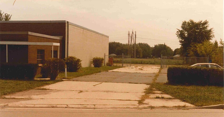 old bldg front